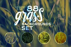 88 HD Grass Backgrounds Set Product Image 1