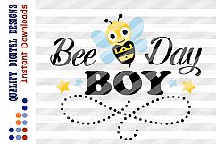 Birthday boy Svg design Happy BEE day SVG files Bee svg Product Image 2