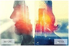 Lovely Watercolor Effect | Photoshop Actions Product Image 29