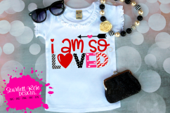 I am So Loved SVG Product Image 1