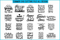 20 Summer Quotes Saying SVG Design Bundle Vol 1 Product Image 3