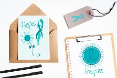 Cancer Courage graphics and illustrations Product Image 4