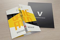 17 X 11 GATE FOLD BROCHURE MOCKUPS Product Image 3
