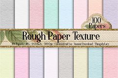 100 Watercolor Rough Texture Papers Product Image 2