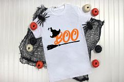 Boo SVG Cut File - Halloween SVG Cut File Product Image 7