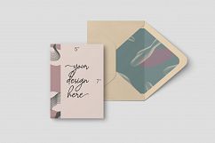 5x7 inch Postcard and Envelope Mock-Ups Product Image 6