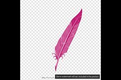 100 Antique Feather Pen Clip Arts, Antique, Retro, European Product Image 3