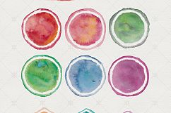 Watercolor Shapes &amp; Patterns Product Image 4