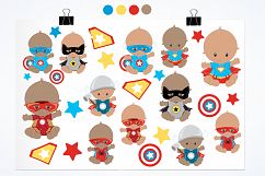 Superhero Baby  graphics and illustrations Product Image 2