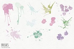 Watercolor Splatters Product Image 4