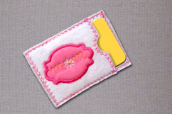 Mom ITH Gift Card Holder Applique Embroidery Design Product Image 4