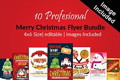 10 Christmas Flyers Bundle Product Image 1