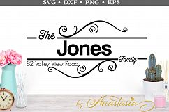 Mailbox Decal SVG cut file Product Image 1