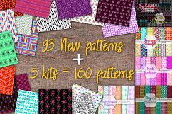 MEGA BUNDLE 160 Seamless Patterns Digital Paper Product Image 2