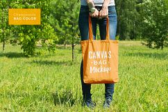 Canvas Tote Bag Mockups Pack Vol.1 Product Image 2