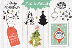 Christmas Helper Lettering &amp; Clipart Product Image 3