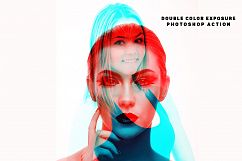 Double Color Exposure Photoshop Action Product Image 8