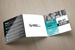 Business Industry Square Trifold Brochure Product Image 3