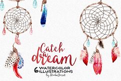 Dreamcatcher Watercolor Illustrations Product Image 2