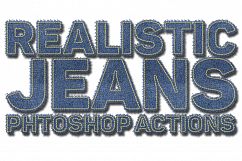 Realistic Jeans Photoshop Action Product Image 1