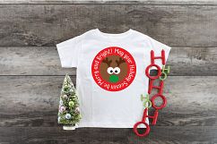 Merry and Bright - Christmas SVG Cut File - DXF PNG EPS JPG Product Image 7