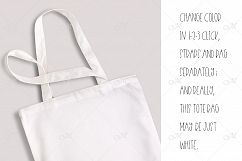Tote Bag Mock-up. PSD, smart objects Product Image 4