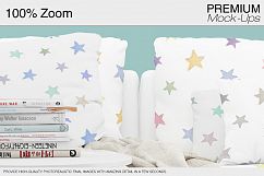 Sofa &amp; Pillow Mockup Product Image 12