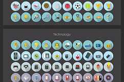 Jumbo Flat Icons Pack Product Image 6