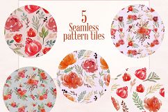 Juliet Floral Watercolor Clip Art Set Product Image 2