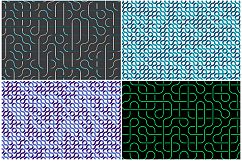 10 Swirl Lines Background Textures Product Image 3