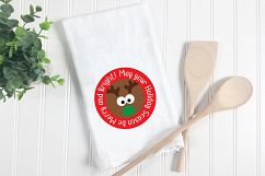 Merry and Bright - Christmas SVG Cut File - DXF PNG EPS JPG Product Image 2