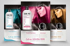 Hair Product Promotion Flyer Template Product Image 1