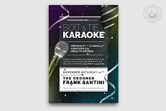 Classy Karaoke Flyer Template  Product Image 1
