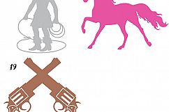 Cowgirl Clipart Product Image 6