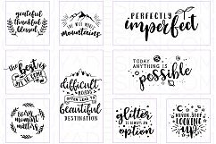 Inspirational Quote SVG Cut File Bundle Product Image 3