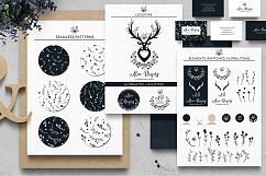 BRANDING HAND DRAWN BOHO ELEMENTS. Product Image 8