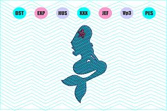Mermaid Svg Vector File Silhouette Cricut Design Vinyl Decal Product Image 1