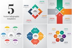 5 Editable Infographic Templates Product Image 1