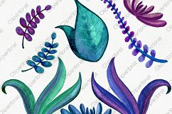 WATERCOLOR LLAMAS &amp; CACTUS Clipart Llama Clip Art Cute Alpacas Succulents Cacti Plants Hand Drawn Clipart Kawaii Llama Graphics Product Image 4