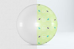 Fitness ball mockup. Exercise ball. Product mockup. Product Image 2