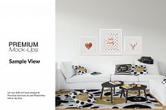 Throw Pillows Carpet &amp; Frames Set Product Image 16