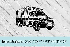 Ambulance SVG Cutting File  Product Image 1