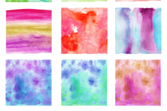 Complet Watercolor Textures Kit Product Image 4