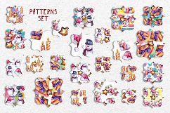 X-Mas PNG watercolor set Product Image 5