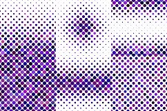 24 Purple Dot Patterns AI, EPS, JPG 5000x5000 Product Image 3