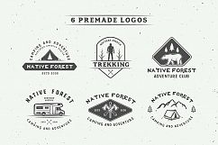 Camping Outdoor Logo Creation Kit Product Image 3