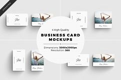 4 Business Card MockUps Product Image 1