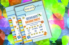 Birthday Invitation Card Product Image 2