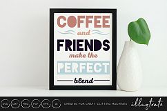 Life is too short for bad coffee SVG Cut File / DXF / PNG Product Image 4