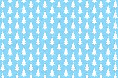Christmas Digital Paper Pack / Christmas Tree Backgrounds / Scrapbooking / Patterns / Printables / Card Making Product Image 2